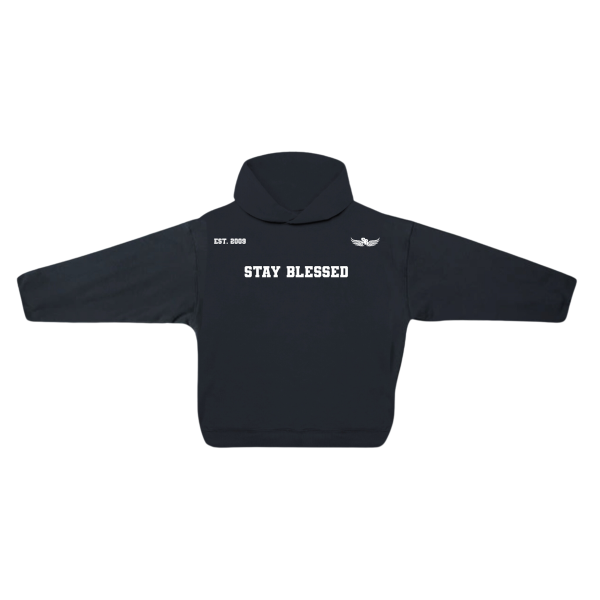 Stay Blessed Collectors Edition - University Tri Print Hoodie - Creme