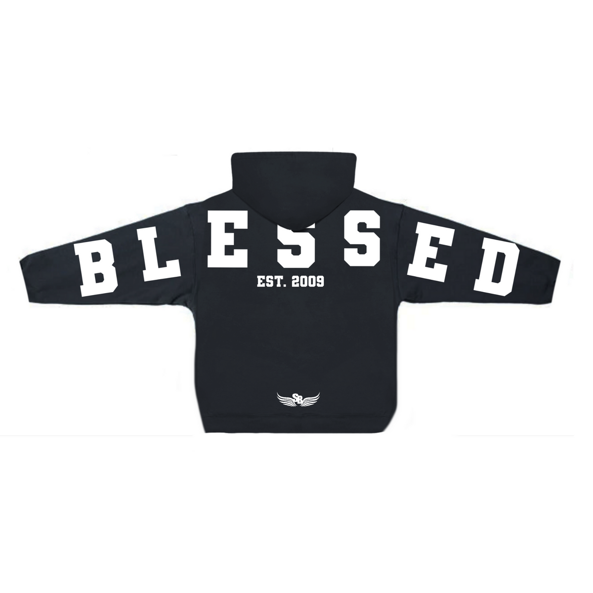 Stay Blessed Collectors Edition - University Tri Print Hoodie - Creme