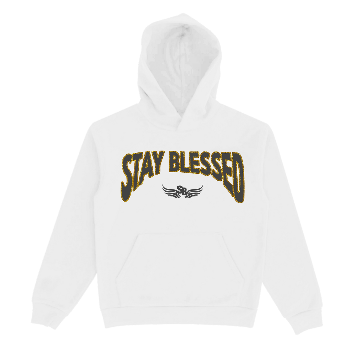 Stay Blessed King Of The Jungle Hoodie Black