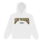 Stay Blessed King Of The Jungle Hoodie White
