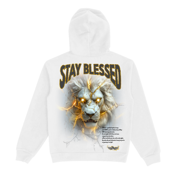 Stay Blessed King Of The Jungle Hoodie Black