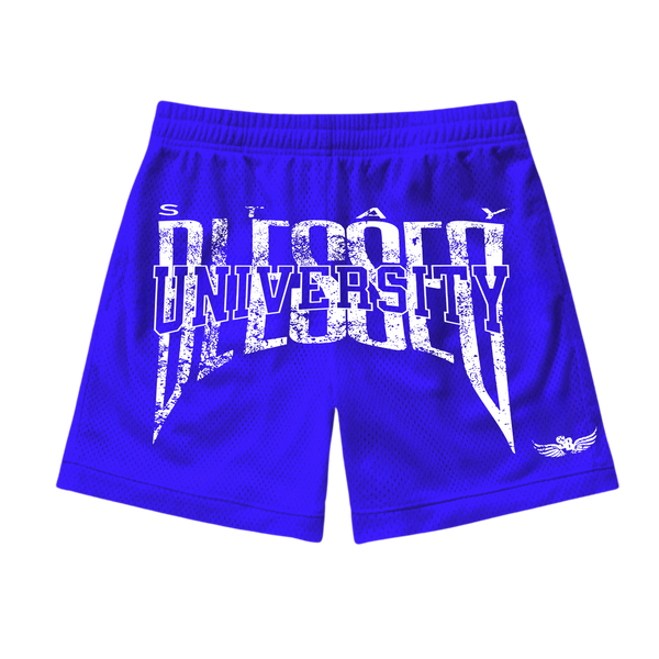 Unisex Stay Blessed University - Mesh Shorts