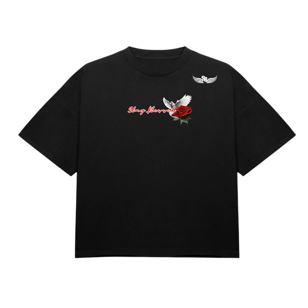 Stay Blessed Tranquil T-Shirt - Black