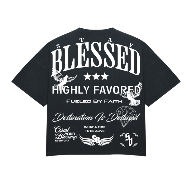 Stay Blessed Collectors Edition - Ultra Luxury T-Shirt - Black