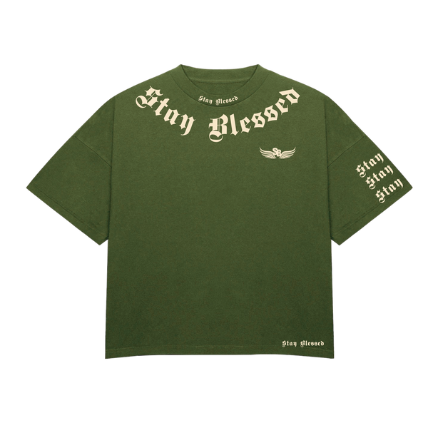 Stay Blessed - Divine Details T-Shirt - Black