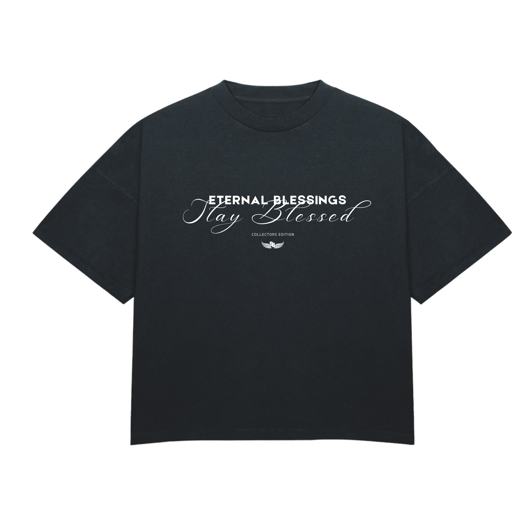 Stay Blessed Collectors Edition - Ultra Luxury T-Shirt - Black Edge