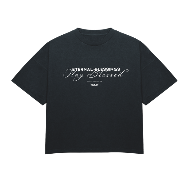 Stay Blessed Collectors Edition - Ultra Luxury T-Shirt - Black Edge