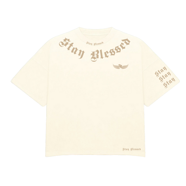 Stay Blessed - Divine Details T-Shirt - Black