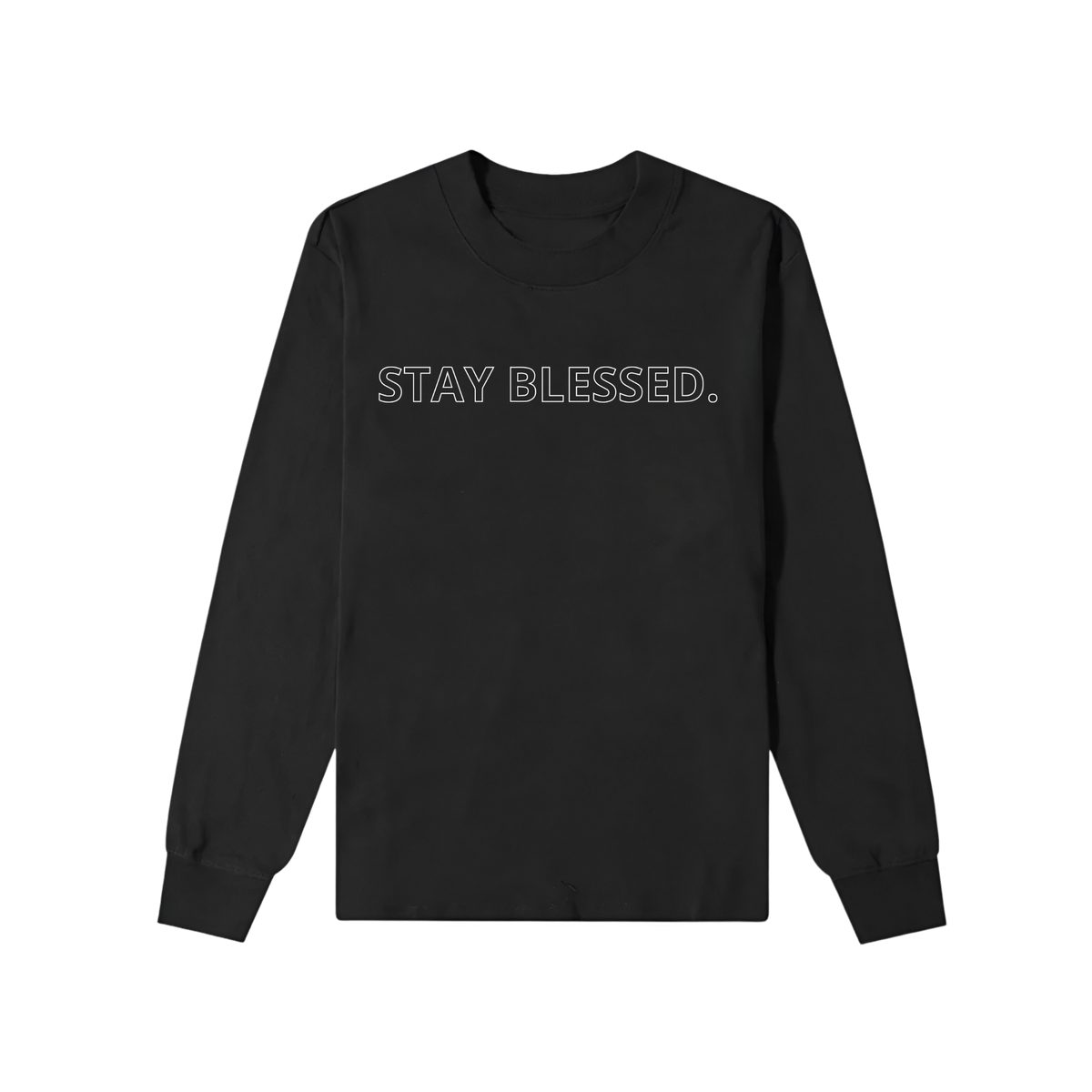 Stay Blessed Ultra Heavy Longsleeve White