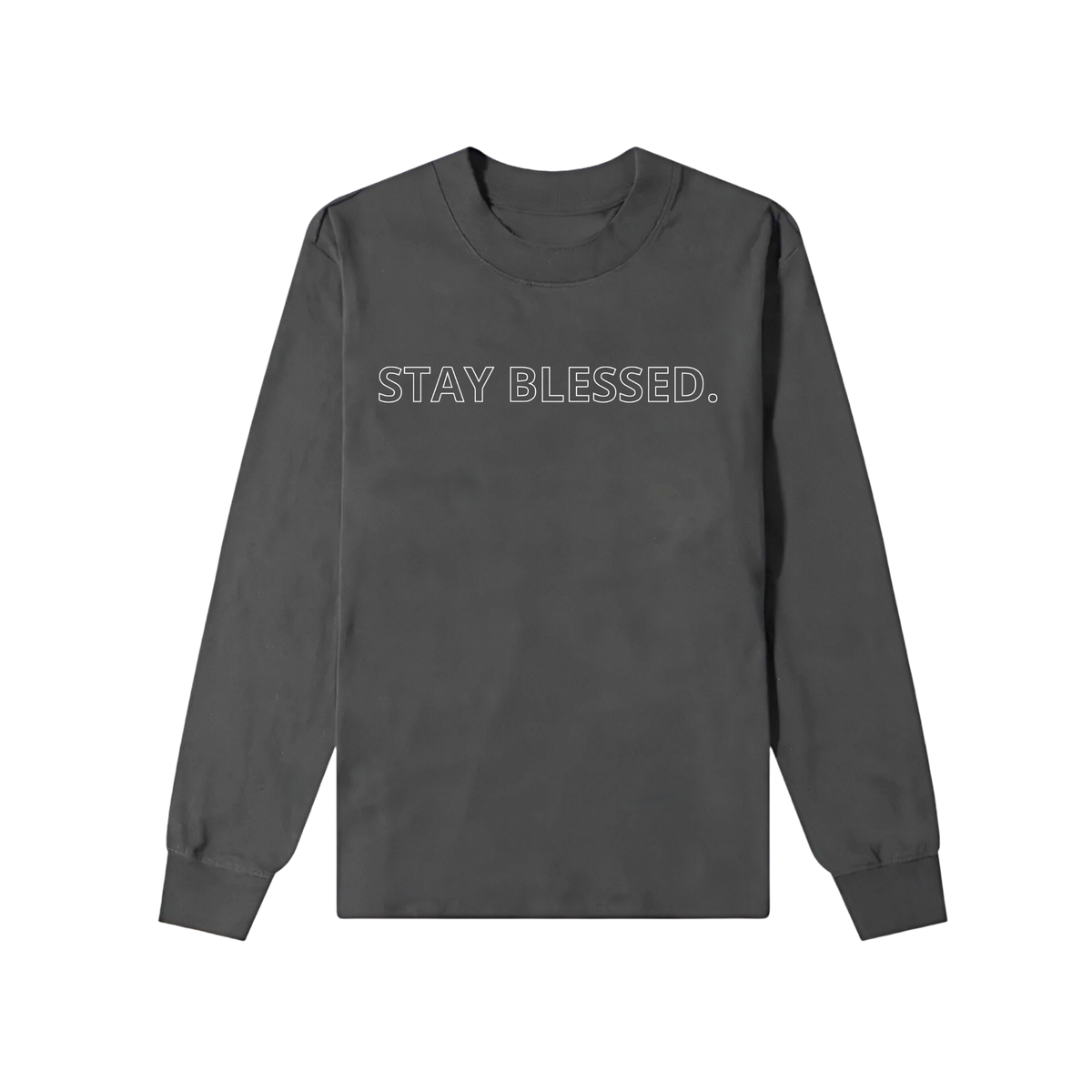Stay Blessed Ultra Heavy Longsleeve White