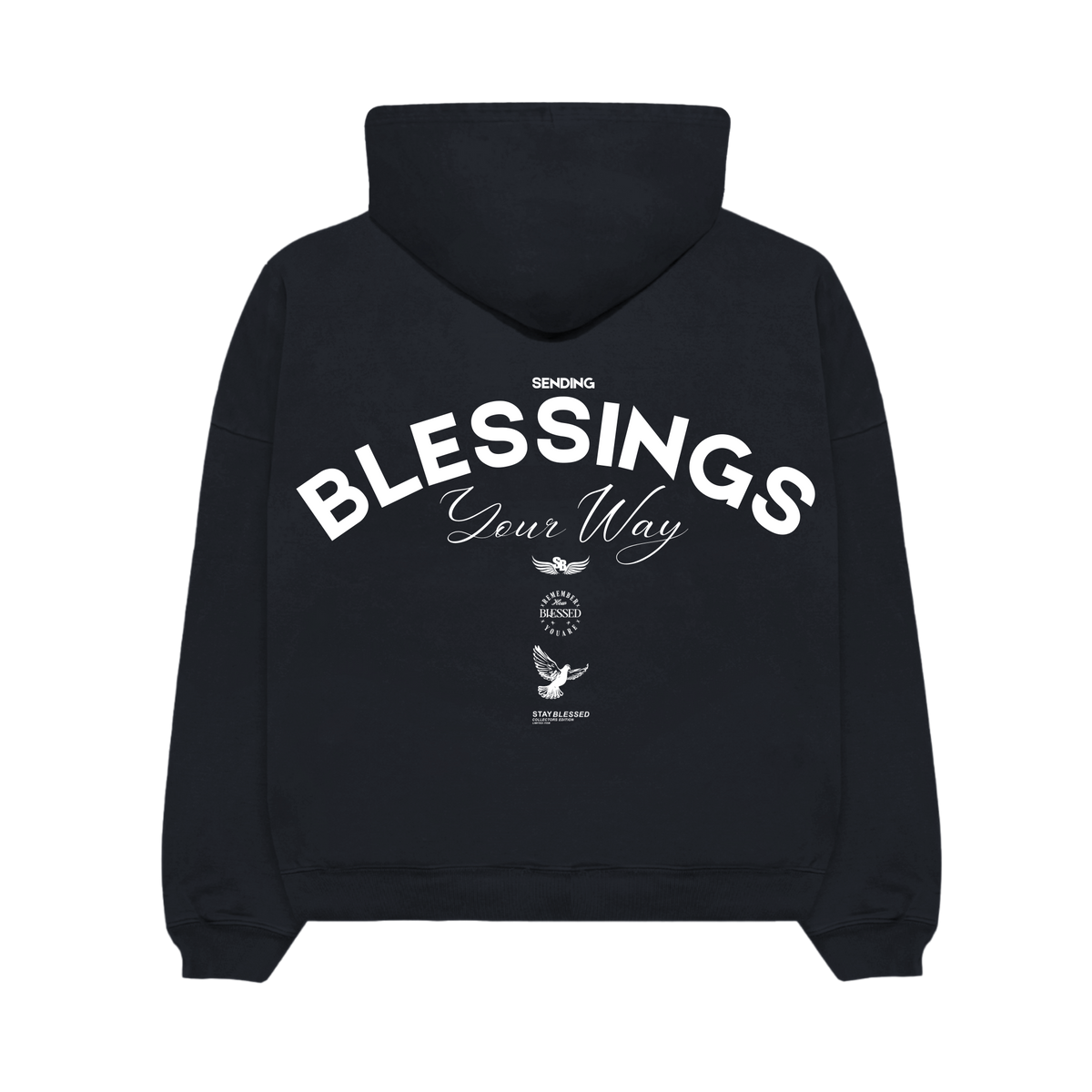 Stay Blessed Collectors Edition - Ultra Heavy Hoodie - Creme