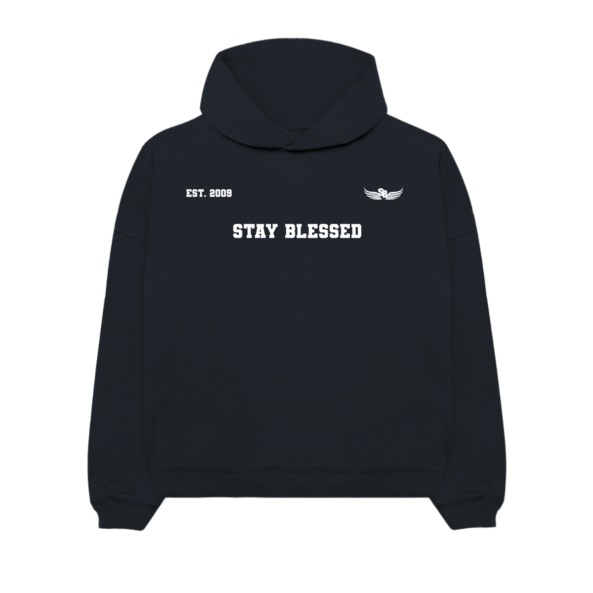 Stay Blessed Collectors Edition - University Tri Print Hoodie
