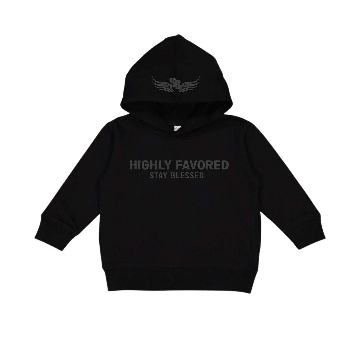 Unisex Kids Highly Favored Hoodie