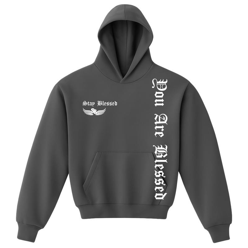 Stay Blessed - You Are Blessed Garment Dyed Hoodie