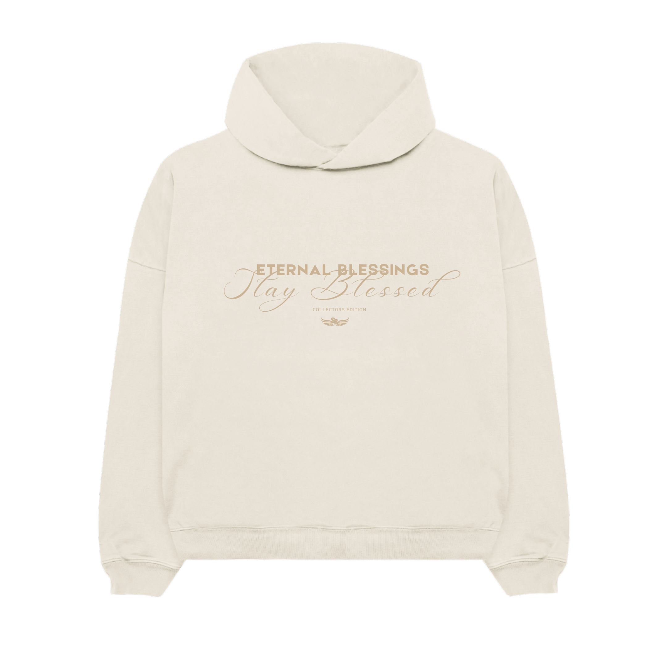 Stay Blessed Collectors Edition - Ultra Heavy Hoodie - Creme