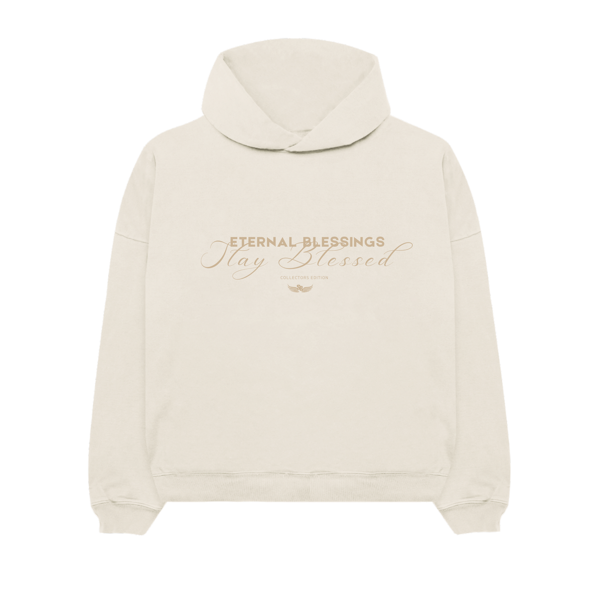 Stay Blessed Collectors Edition - Ultra Heavy Hoodie - Creme
