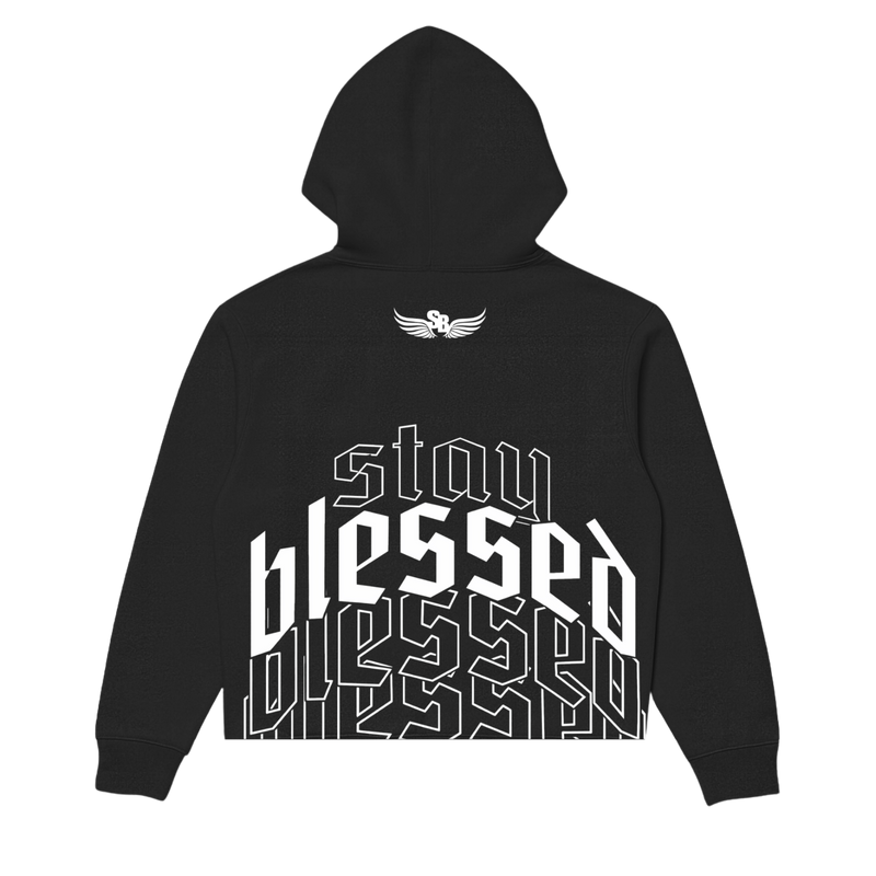 University Crop Hoodie