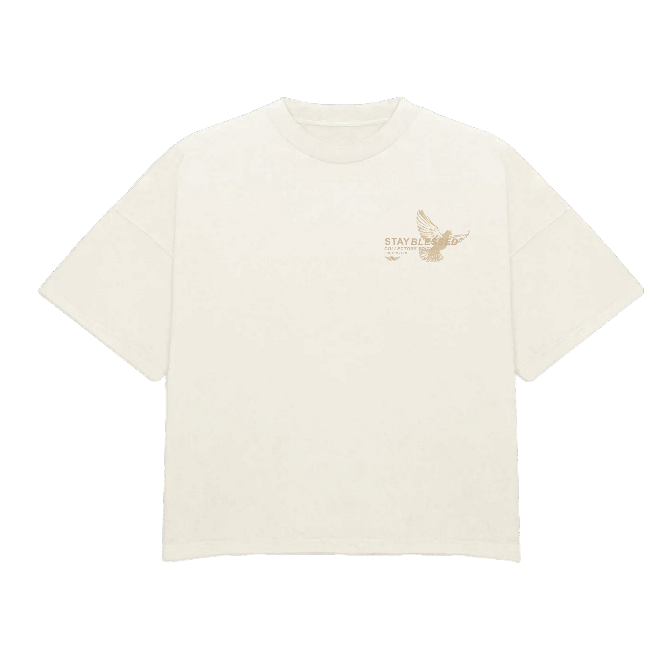 Stay Blessed Collectors Edition - Ultra Luxury T-Shirt - Creme