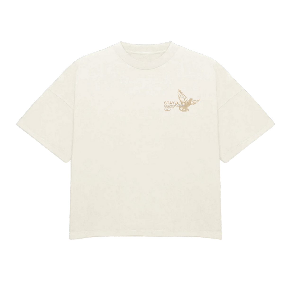 Stay Blessed Collectors Edition - Ultra Luxury T-Shirt - Creme