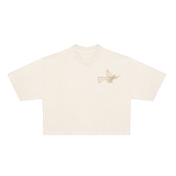 Stay Blessed Collectors Edition - Oversized Crop Top - Creme