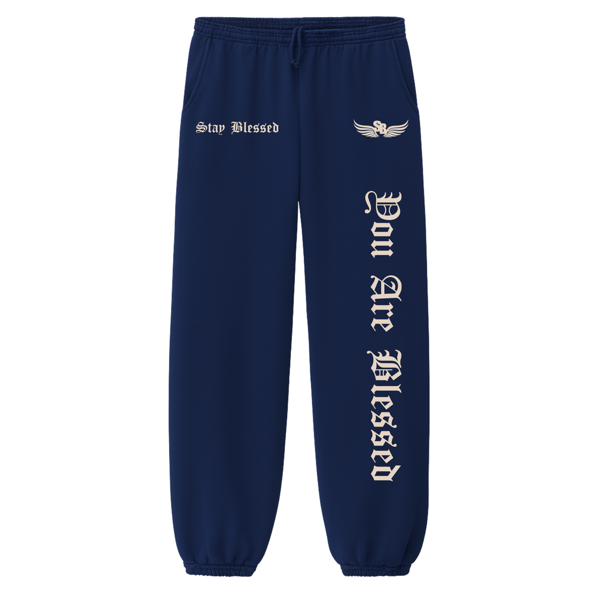 Stay Blessed - You Are Blessed Garment Dyed Sweats