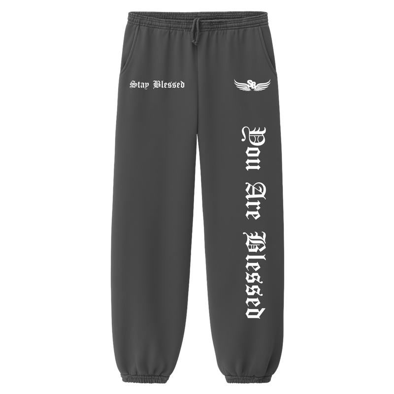 Stay Blessed - You Are Blessed Garment Dyed Sweats