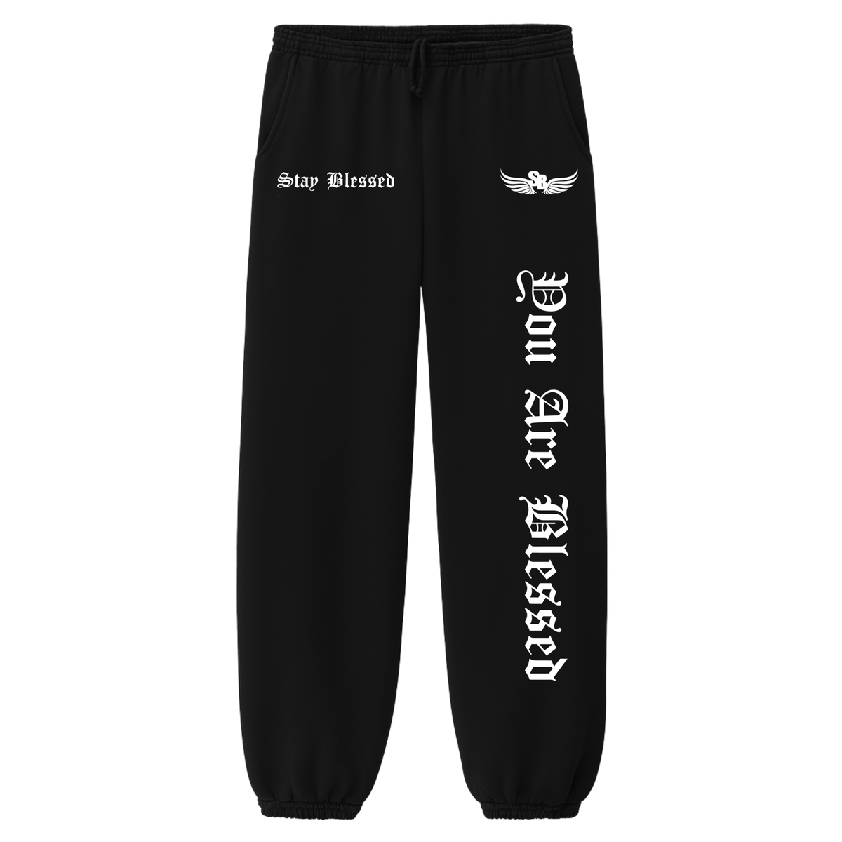 Stay Blessed - You Are Blessed Garment Dyed Sweats