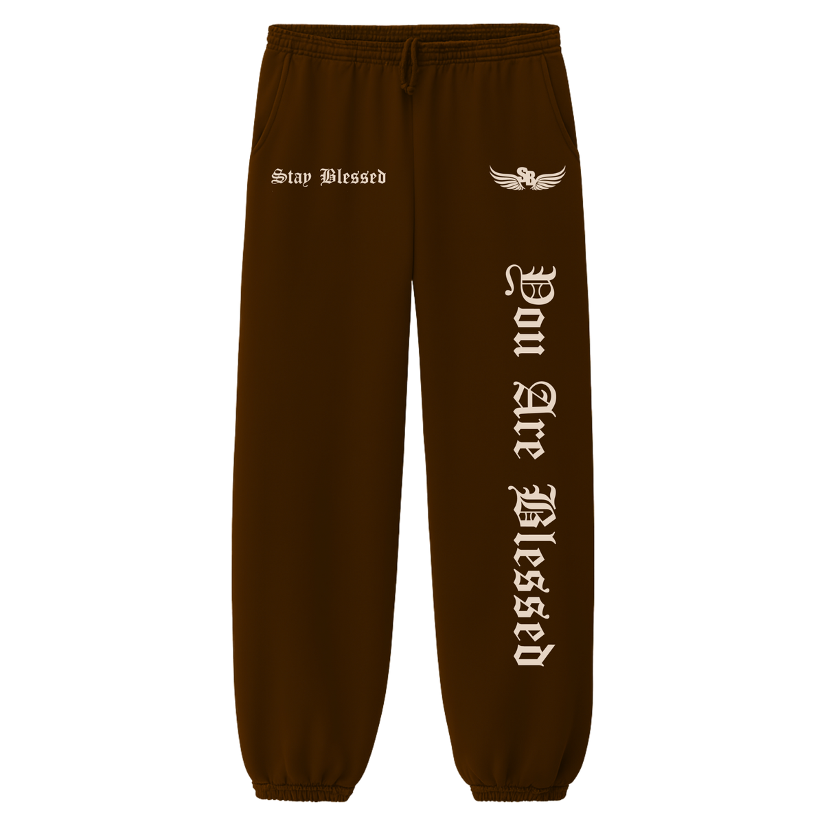 Stay Blessed - You Are Blessed Garment Dyed Sweats