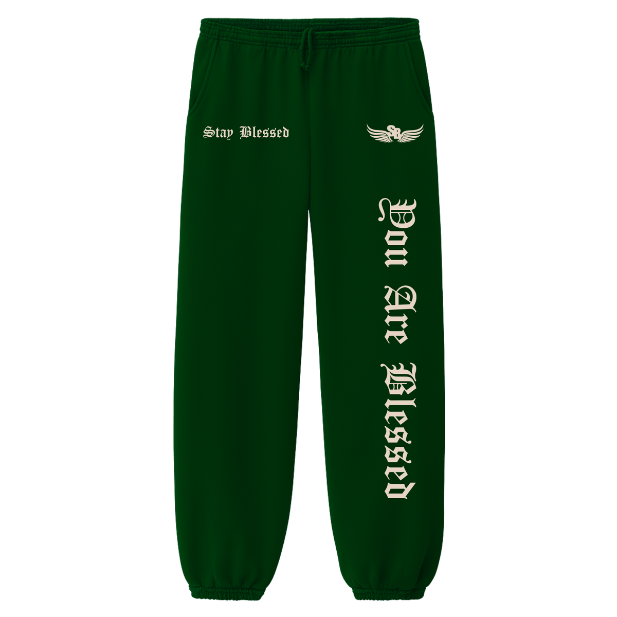 Stay Blessed - You Are Blessed Garment Dyed Sweats