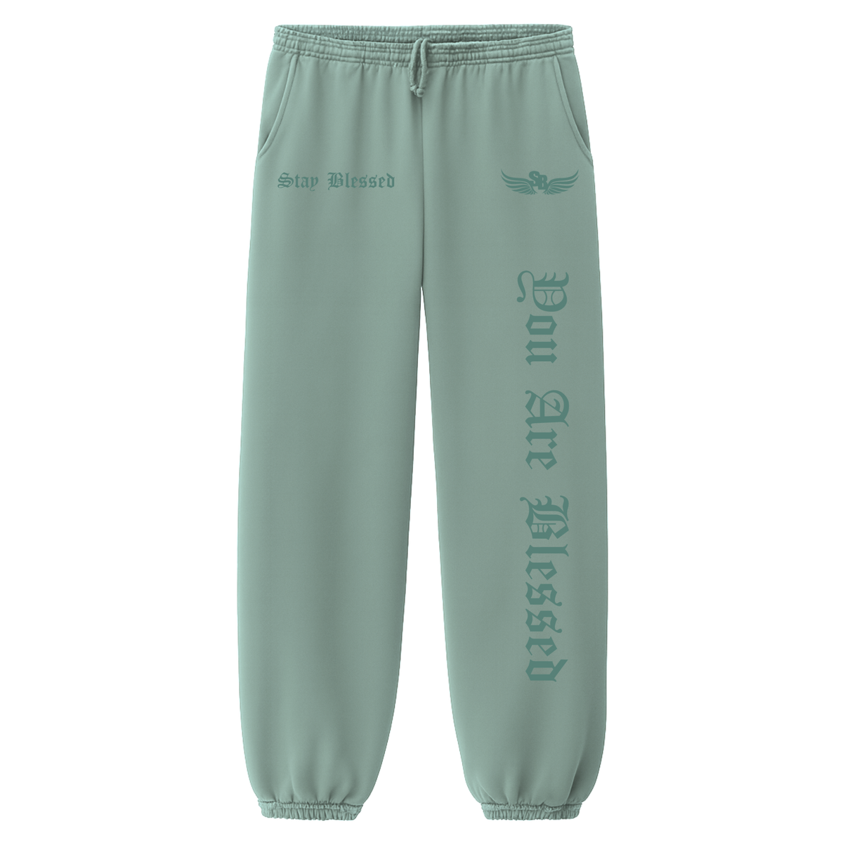 Stay Blessed - You Are Blessed Garment Dyed Sweats