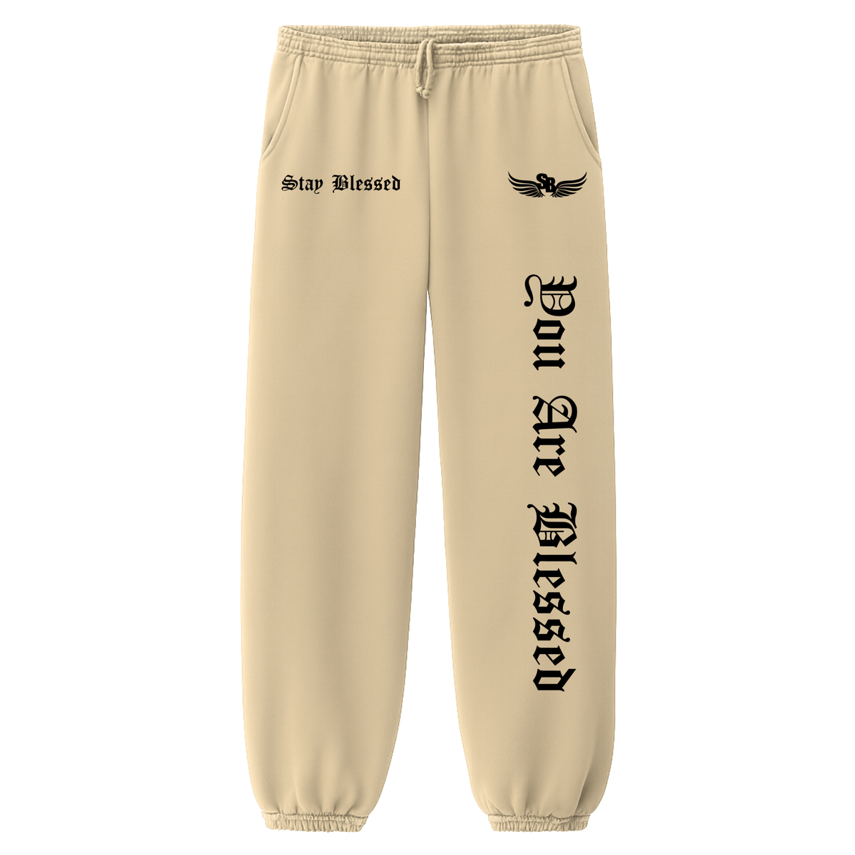 Stay Blessed - You Are Blessed Garment Dyed Sweats