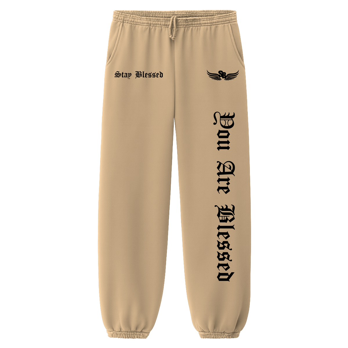 Stay Blessed - You Are Blessed Garment Dyed Sweats