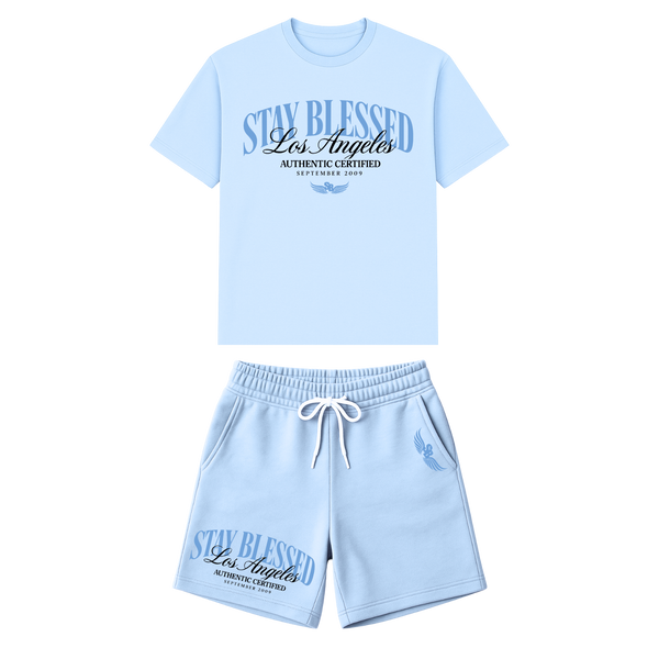 Stay Blessed Certified Authentic Short Set