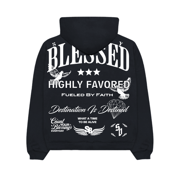 Stay Blessed Collectors Edition - Ultra Heavy Hoodie - Creme