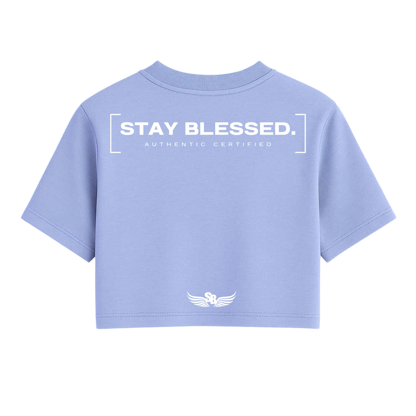 Stay Blessed Authentic Certified  - Women's Crop Tee