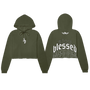 Stay Blessed Freshman Crop Hoodie