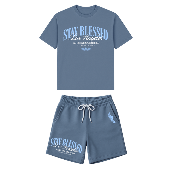 Stay Blessed Certified Authentic Short Set