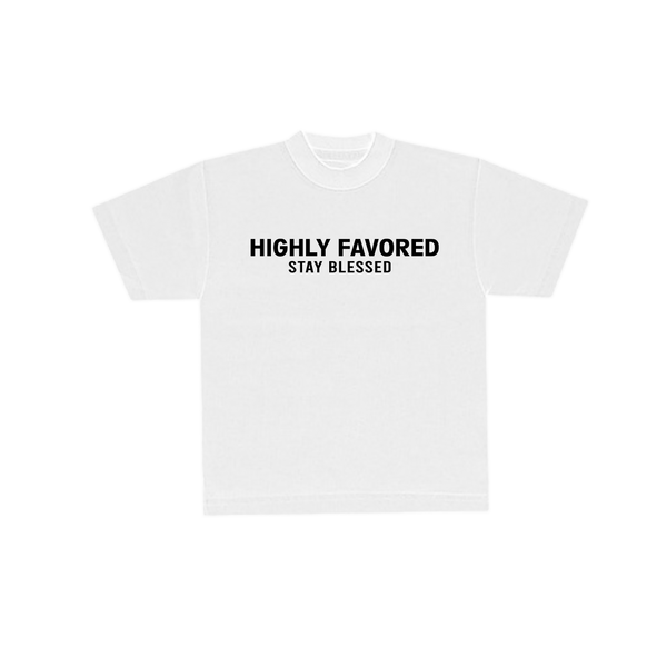 Unisex Kids Highly Favored T-Shirt