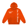 Stay Blessed - You Are Blessed Hoodie - Bright Orange