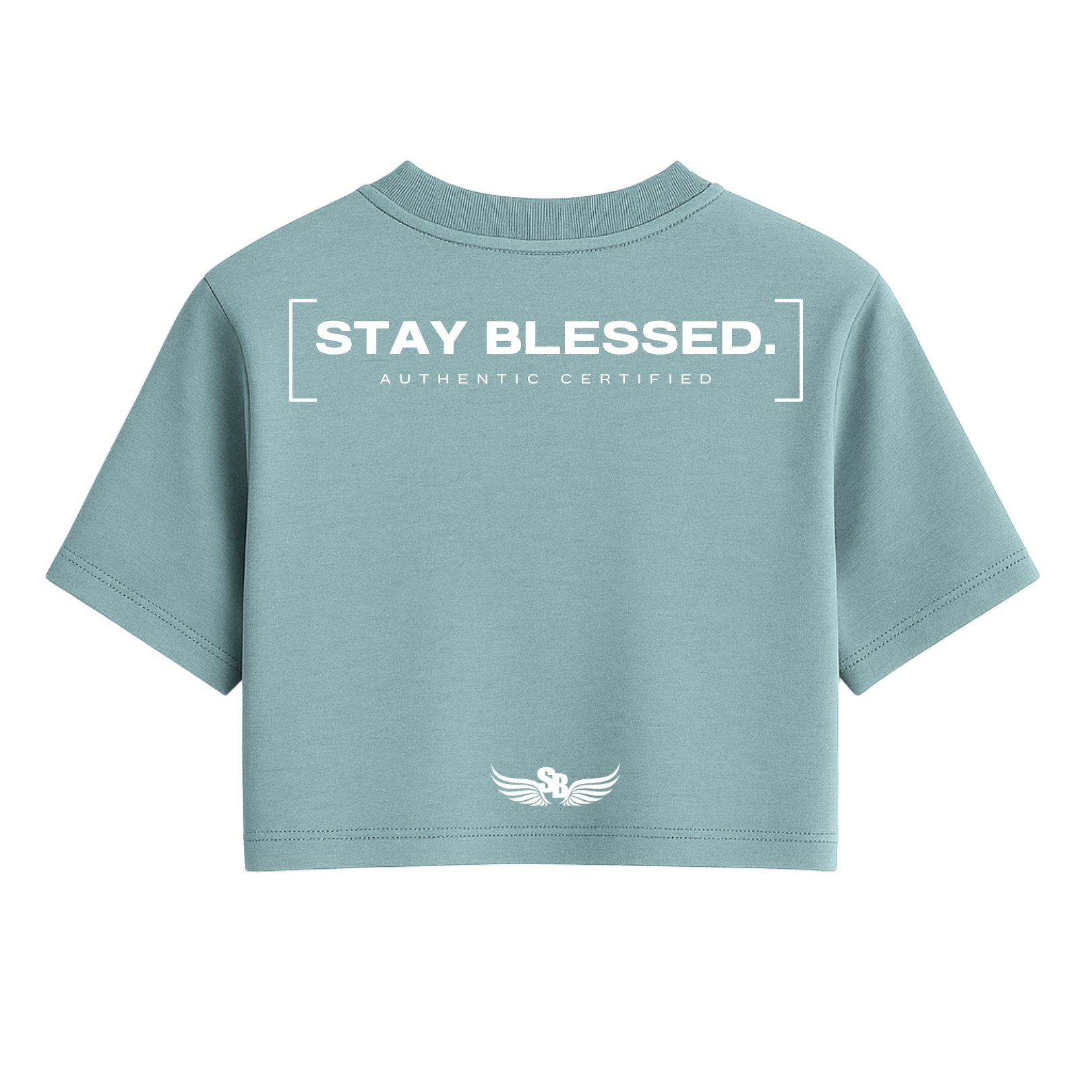 Stay Blessed Authentic Certified  - Women's Crop Tee