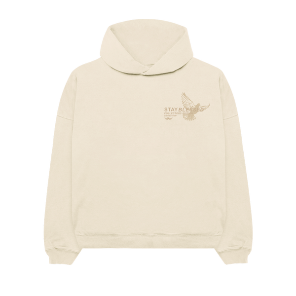 Stay Blessed Collectors Edition - Ultra Heavy Hoodie - Creme