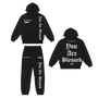 Stay Blessed - You Are Blessed Hoodie Set - Black