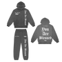 Stay Blessed - You Are Blessed Hoodie Set - Grey