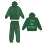 Stay Blessed - You Are Blessed Hoodie Set - Kelly Green