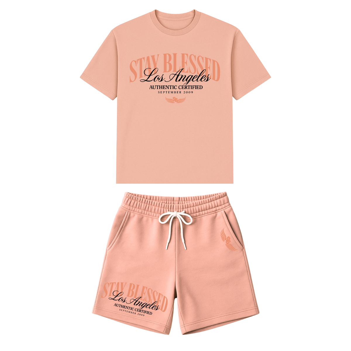 Stay Blessed Certified Authentic Short Set