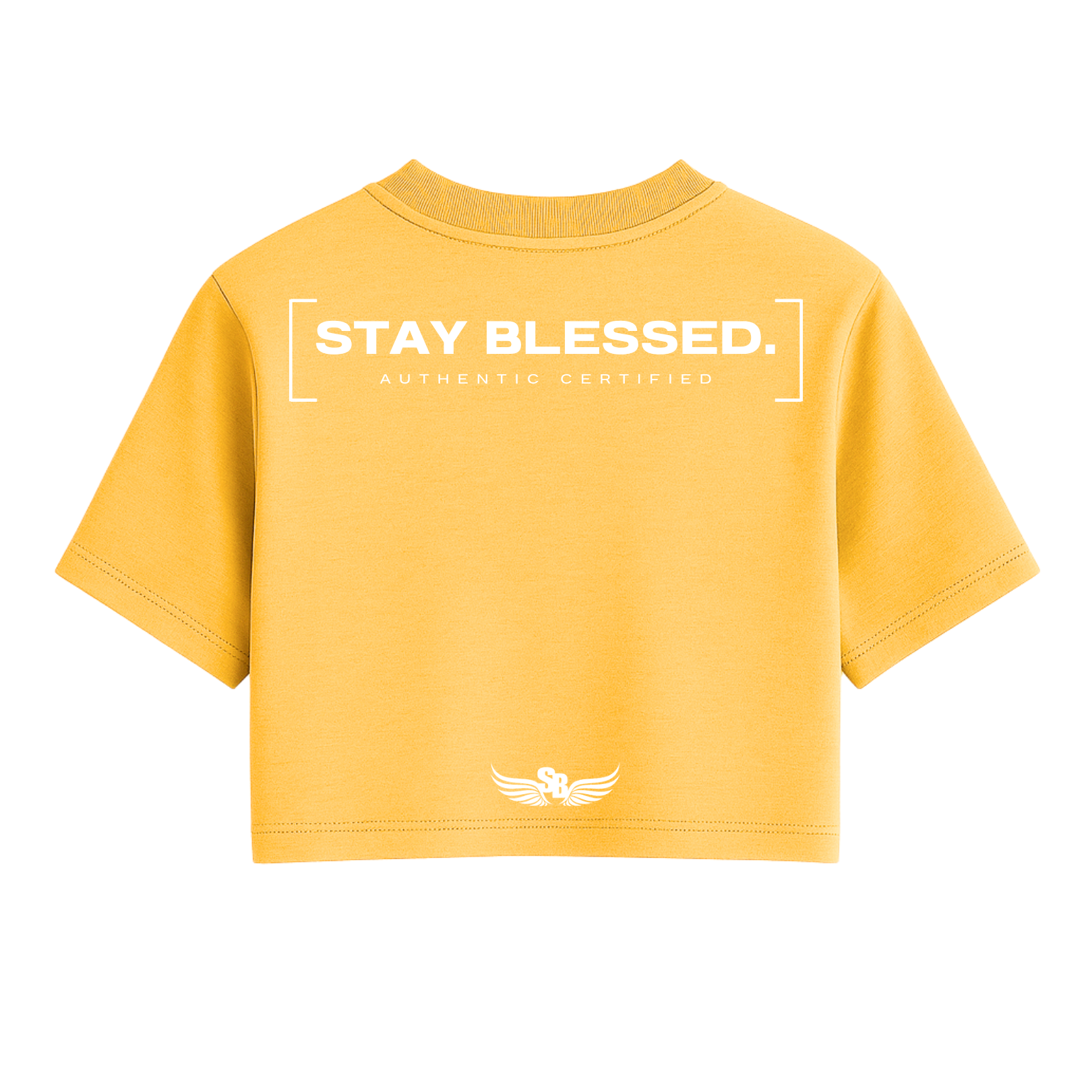 Stay Blessed Authentic Certified  - Women's Crop Tee