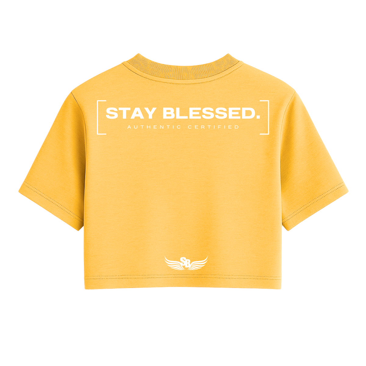 Stay Blessed Authentic Certified  - Women's Crop Tee