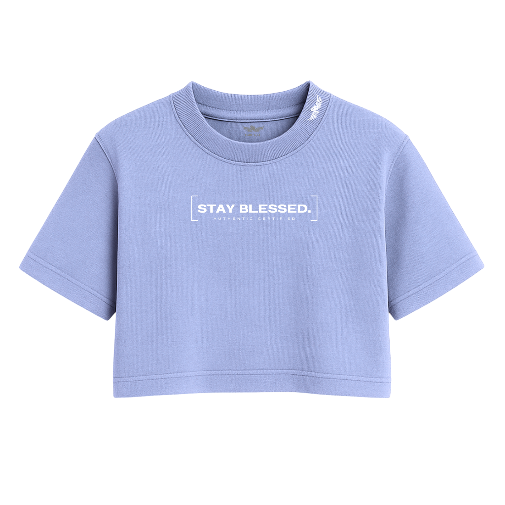 Stay Blessed Authentic Certified  - Women's Crop Tee