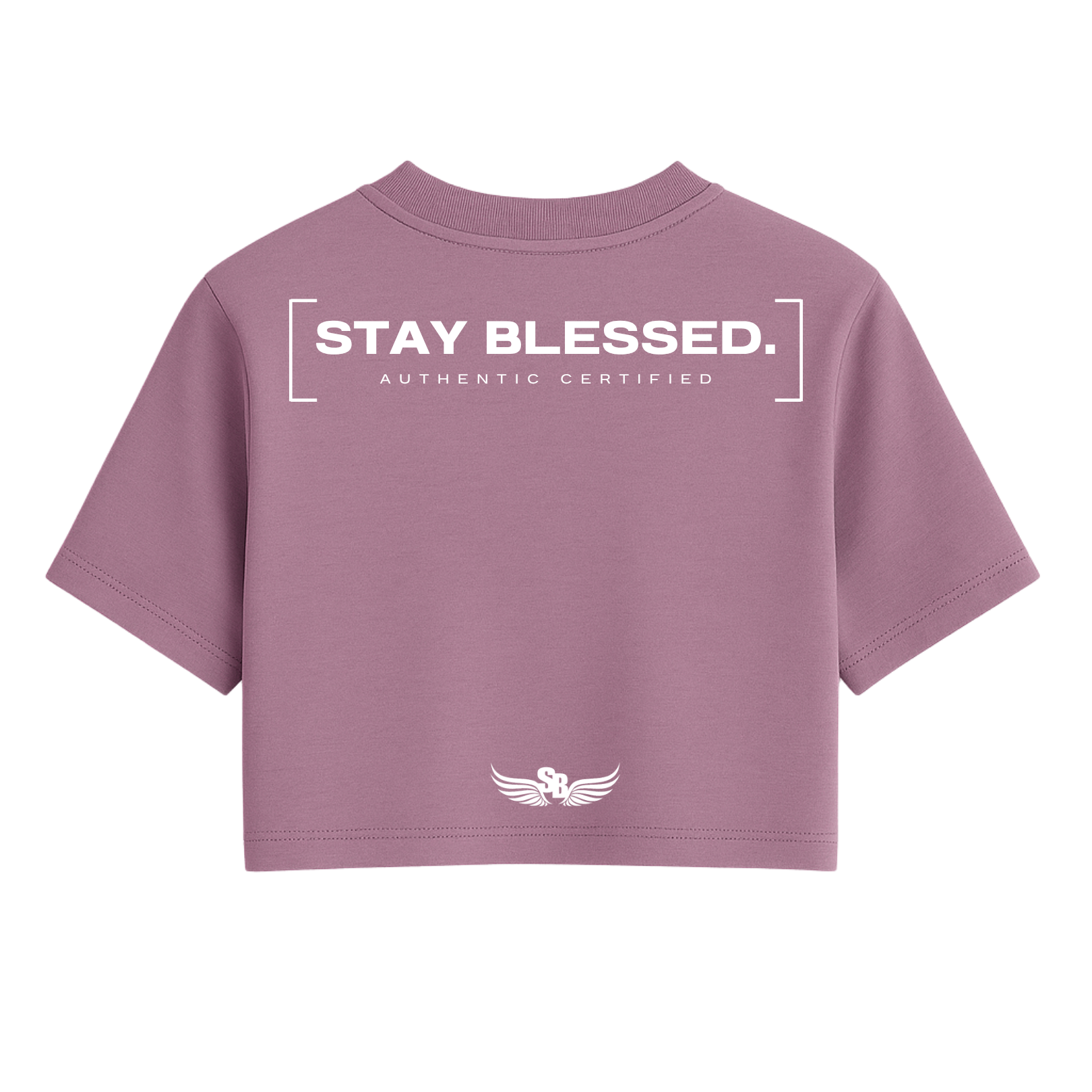 Stay Blessed Authentic Certified  - Women's Crop Tee