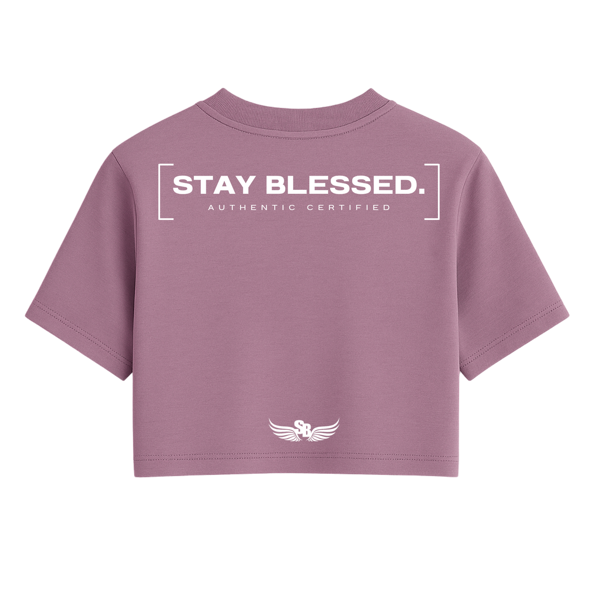 Stay Blessed Authentic Certified  - Women's Crop Tee